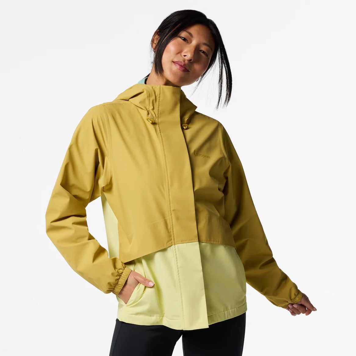 COTOPAXI W Rayu Rain Jacket Husk And Honeydew