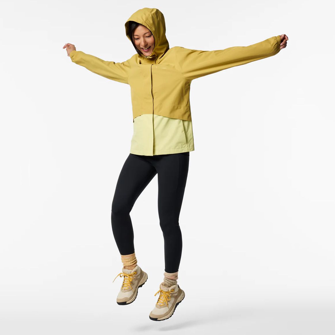 COTOPAXI W Rayu Rain Jacket Husk And Honeydew