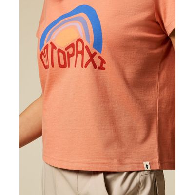 COTOPAXI W Sunset Embers T-Shirt Grapefruit