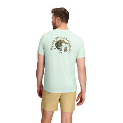 The North Face M Campfire Short-Sleeve Tee Opal Frost