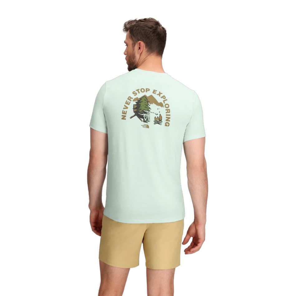 The North Face M Campfire Short-Sleeve Tee Opal Frost