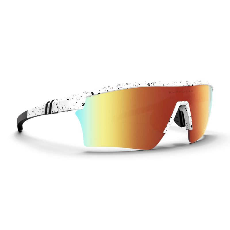 Blenders Pacer - White Splatter | Red Polarized