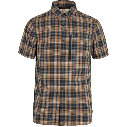 Fjallraven M Abisko Hike Shirt - Navy/Buck
