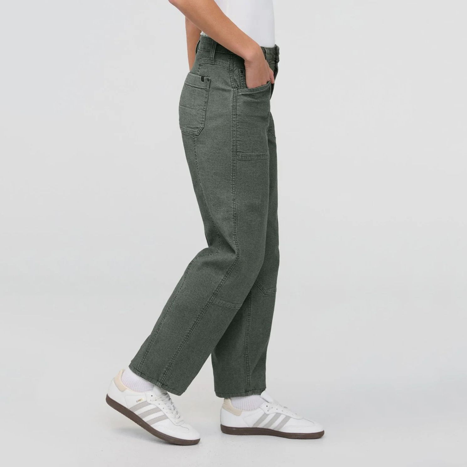 DUER W Stretch Canvas Utility Pant Black Spruce