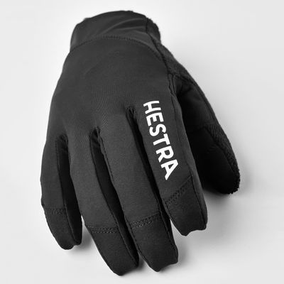 Hestra Spiro Long - 5 finger Bike Glove Blk/Blk