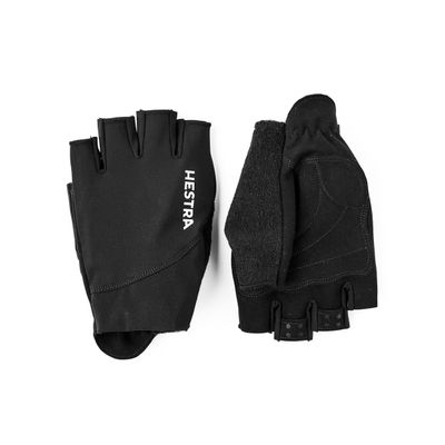 Hestra Spiro Short - 5 finger Bike Glove Blk/Blk Hestra Spiro Short - 5 finger Bike Glove Blk/Blk