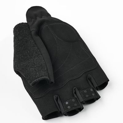 Hestra Spiro Short - 5 finger Bike Glove Blk/Blk