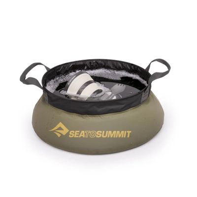 Sea To Summit Kitchen Sink - 5L - Burnt Olive Sea To Summit Kitchen Sink - 5L - Burnt Olive