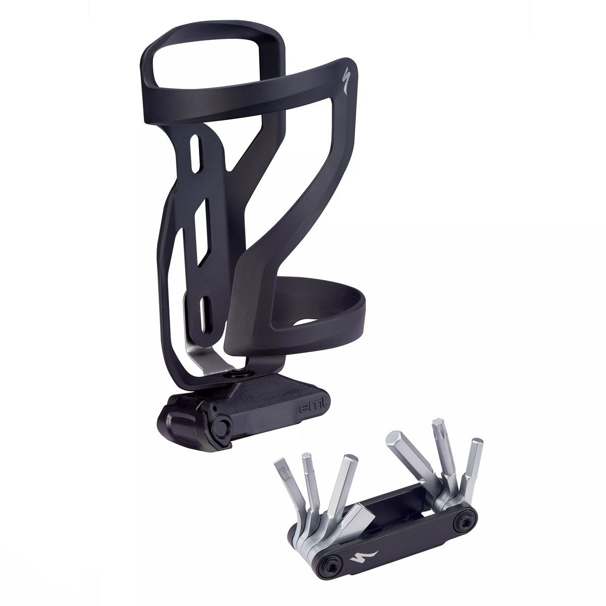 Specialized Zee Cage II Side Load Right DT Matte Blk W/TOOL