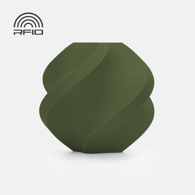 Bambu Lab PLA MATTE - Dark Green Filament Refill - No Spool