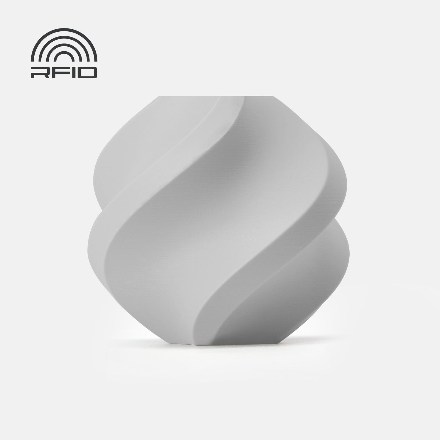 Bambu Labs PLA BASIC - Light Gray Filament Refill - No Spool