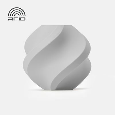 Bambu Labs PLA BASIC - Light Gray Filament Refill - No Spool