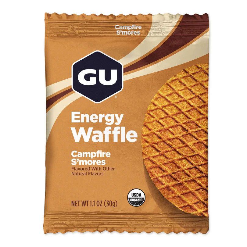 GU Energy Waffles Campfire S'mores single