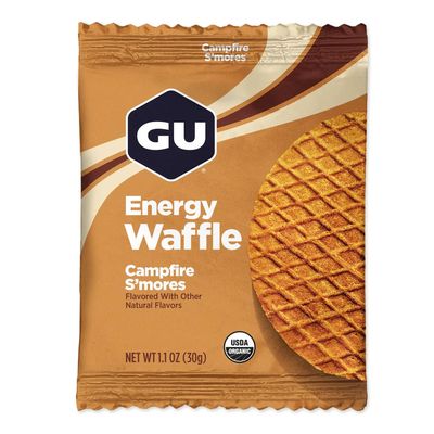 GU Energy Waffles Campfire S'mores single