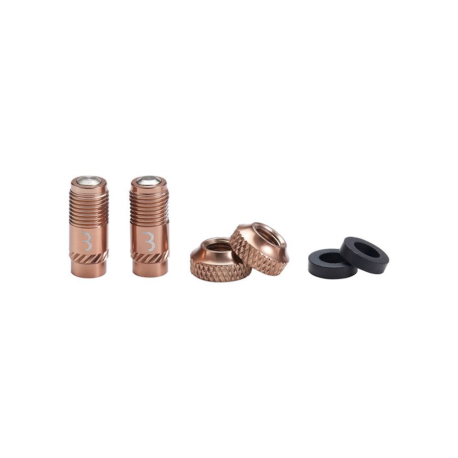BBB Cycling BTI-165 CoreCap, Tubeless Valve, Copper, Pair