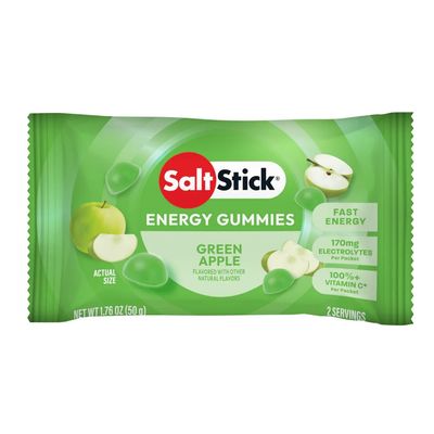 Salt Stick Energy Gummies Green Apple Single