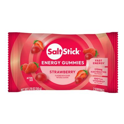 Salt Stick Energy Gummies Strawberry Single