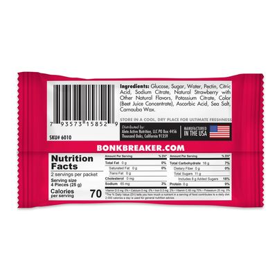 Salt Stick Energy Gummies Strawberry Single