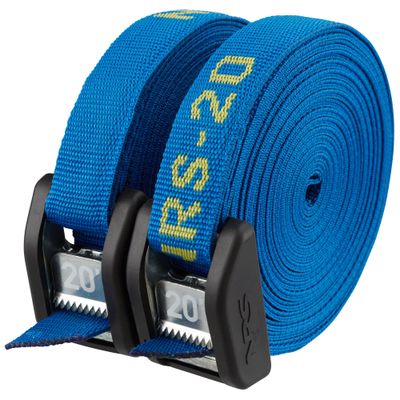NRS Buckle Bumper Straps Size: 20' Pair, Iconic Blue