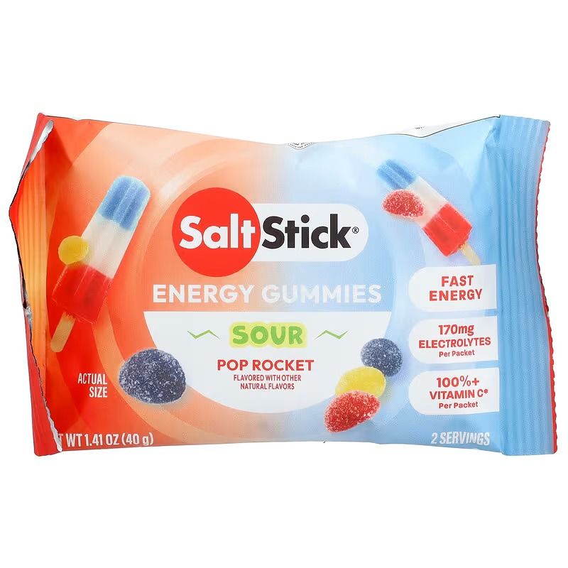 Salt Stick Energy Gummies Sour Pop Rocket single