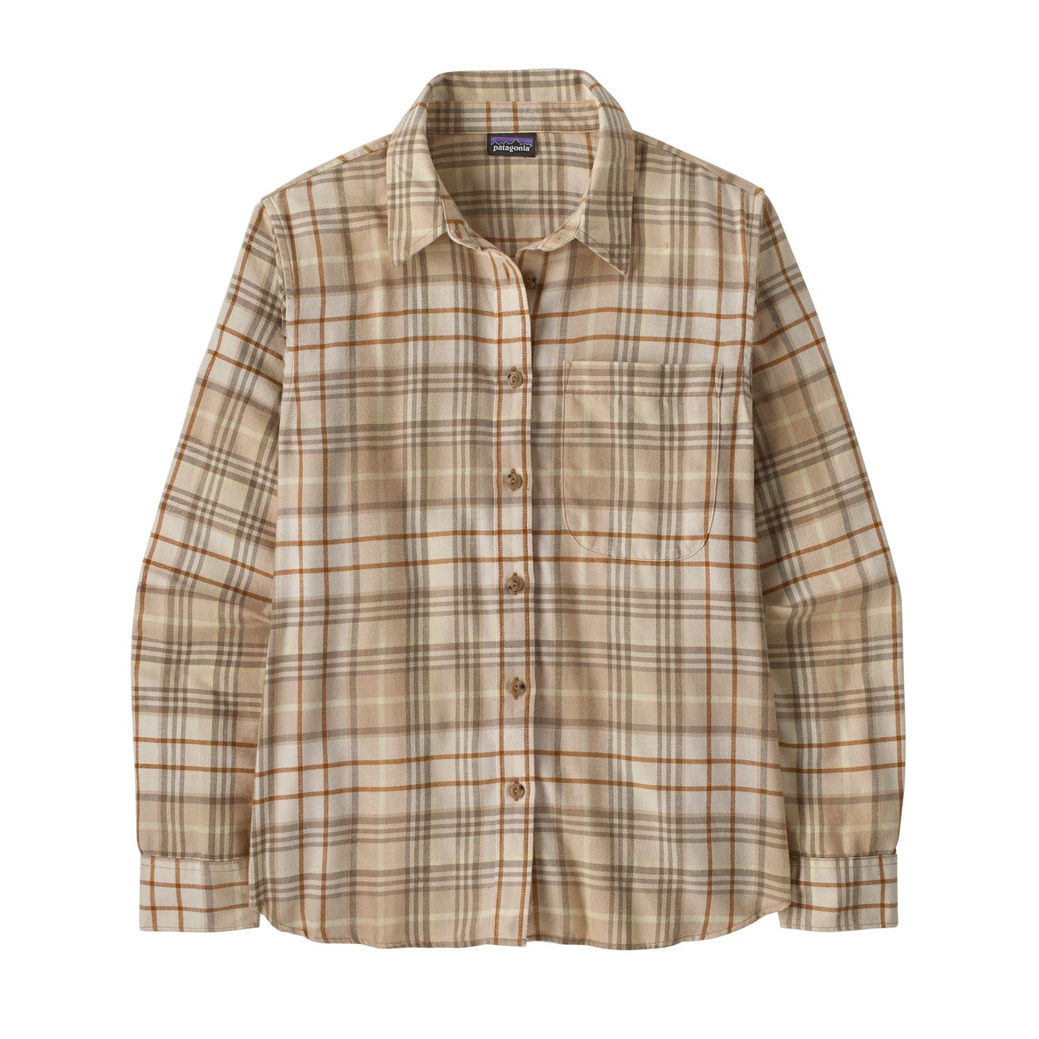 Patagonia W LW Fjord Flannel Shirt Depth: Natural Patagonia W LW Fjord Flannel Shirt Depth: Natural