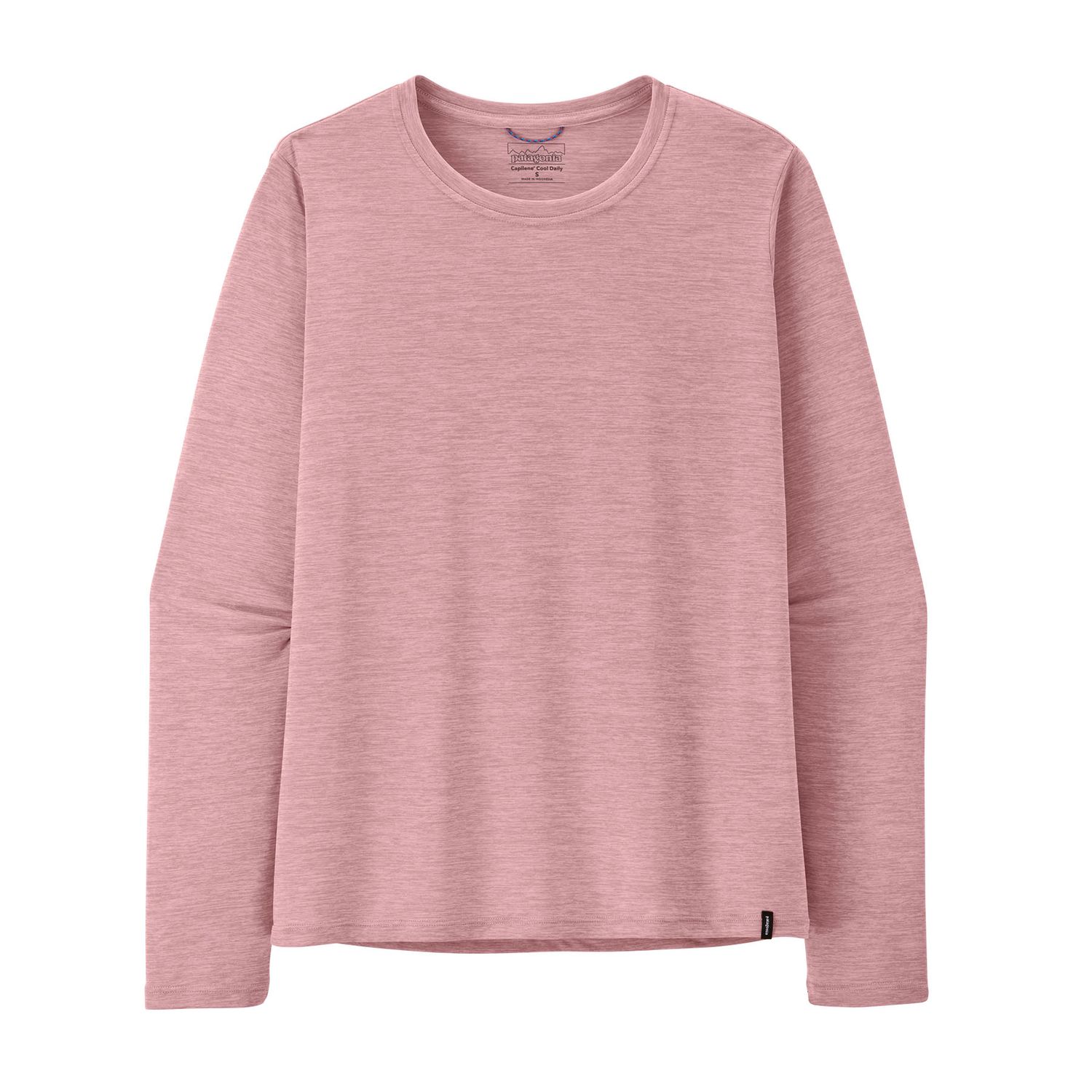 Patagonia W L/S Cap Cool Daily Fuzzy Mauve X-Dye Patagonia W L/S Cap Cool Daily Fuzzy Mauve X-Dye