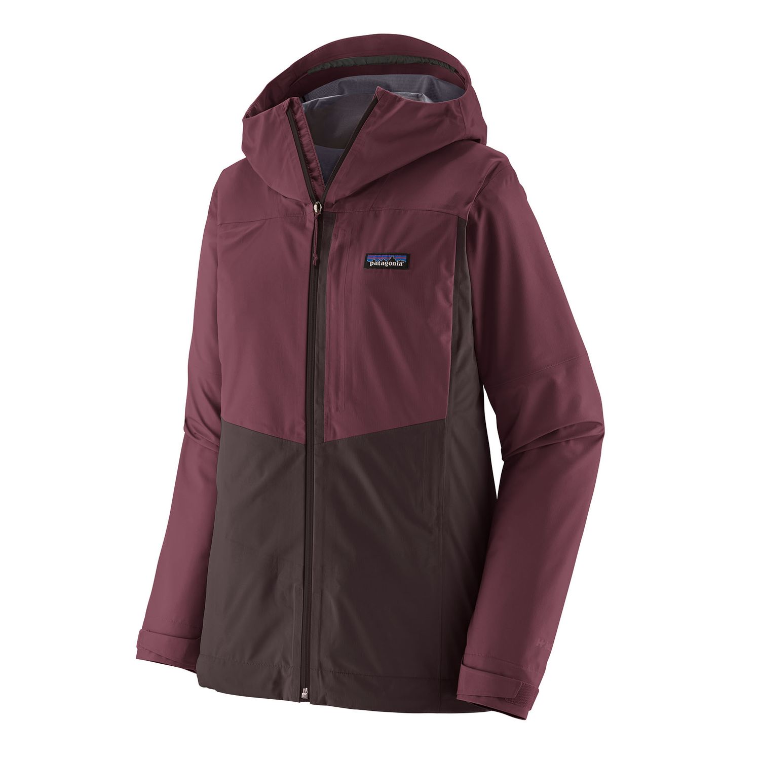 Patagonia W Boulder Fork Rain Jkt Den Brown