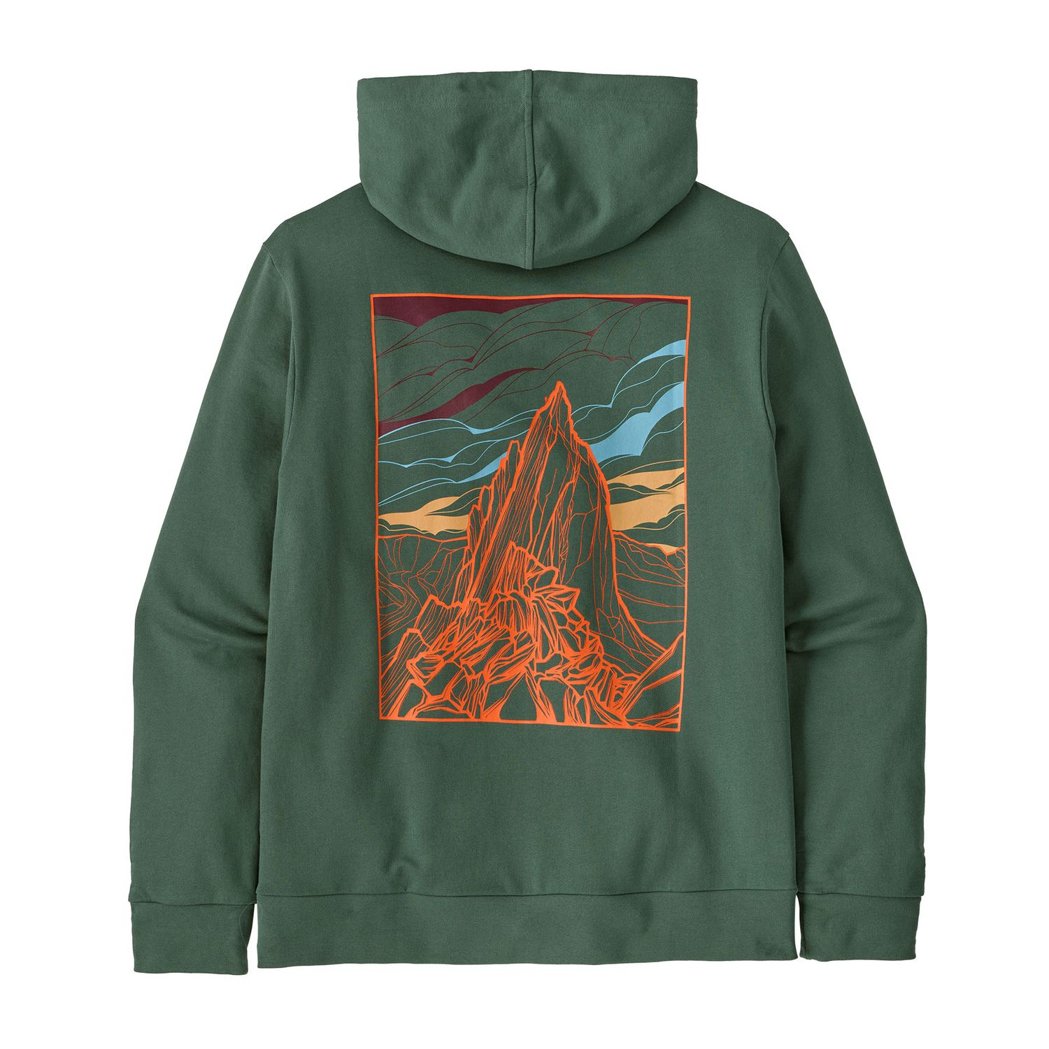 Patagonia M Cloud Crag Daily Hoody Canopy Green