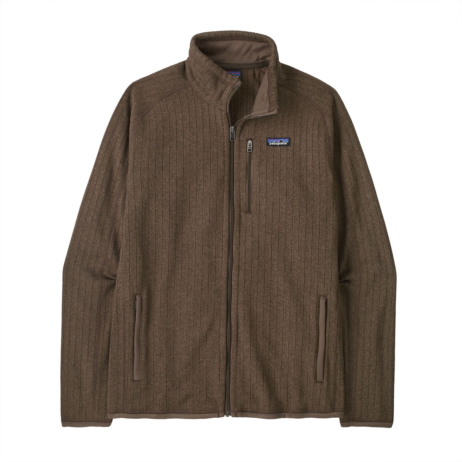Patagonia M Better Sweater Jkt Marlow Brown Rib Knit Patagonia M Better Sweater Jkt Marlow Brown Rib Knit