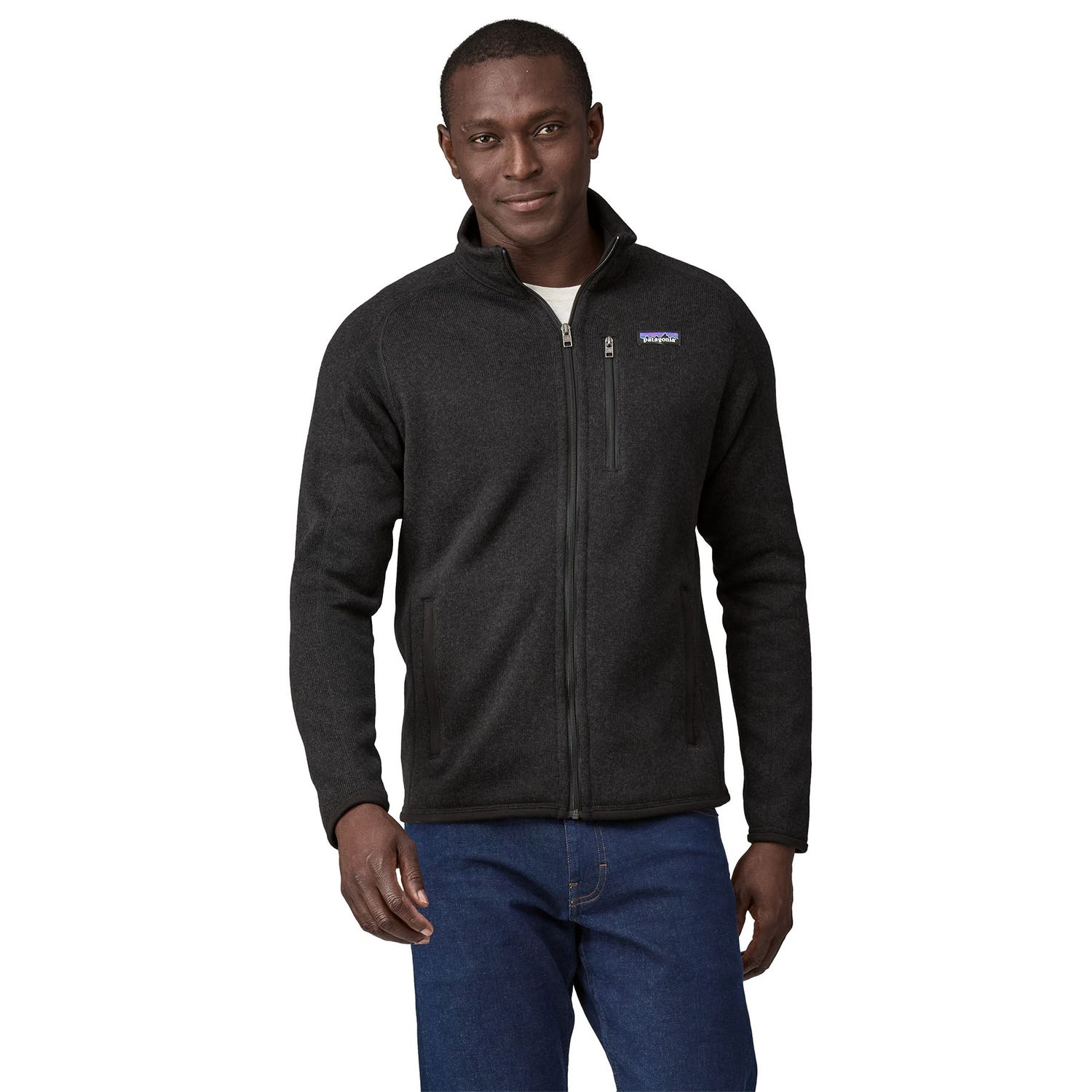 Patagonia M Better Sweater Jkt Black Patagonia M Better Sweater Jkt Black