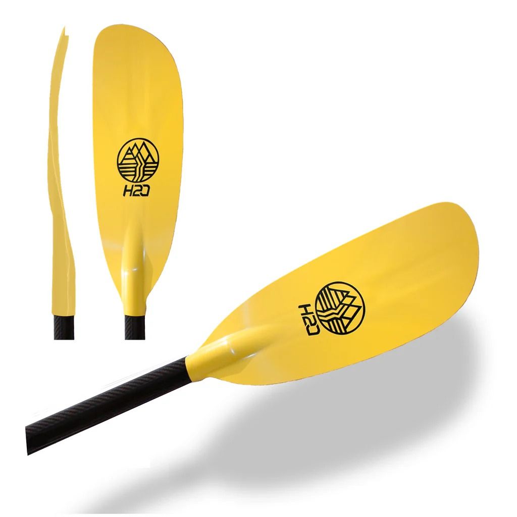 H2O Glide Carbon Paddle Yellow