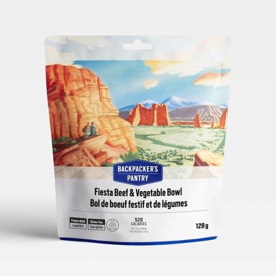 Backpacker's Pantry - Fiesta Beef & Veg Bowl - Single Serve Backpacker's Pantry - Fiesta Beef & Veg Bowl - Single Serve