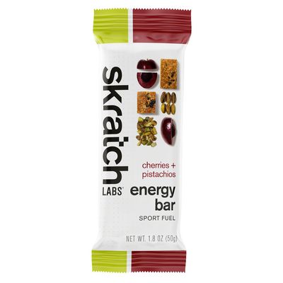 Skratch Labs Energy Bar Sport Fuel  - Cherry Pistachio, Single