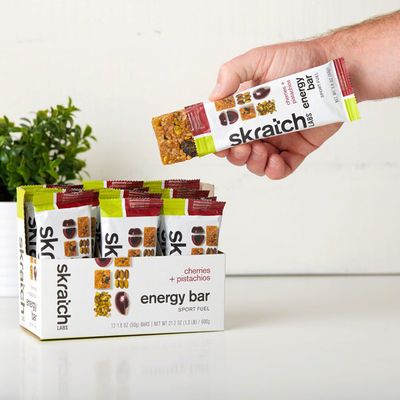 Skratch Labs Energy Bar Sport Fuel  - Cherry Pistachio, Single