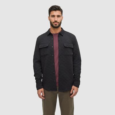 tentree M Quilted Colville Shacket Meteorite tentree M Quilted Colville Shacket Meteorite