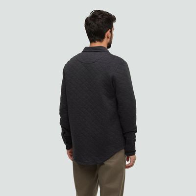 tentree M Quilted Colville Shacket Meteorite