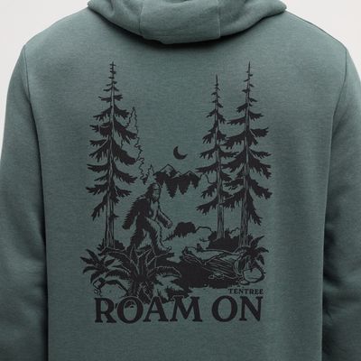 tentree M Sasquatch Sighting Hoodie Pine Green/Meteorite