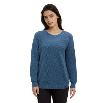 tentree W Broughton Sweater Blue Horizon