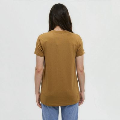 tentree W Evergreen Floral Tee Cider/Meteorite