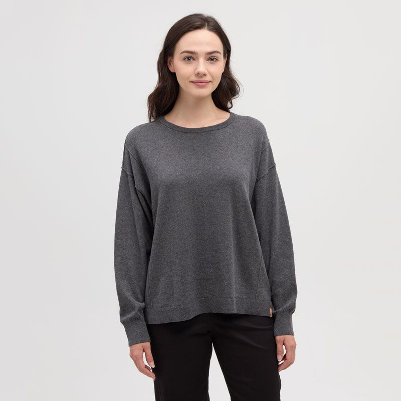 tentree W Holly Sweater Dark Grey tentree W Holly Sweater Dark Grey