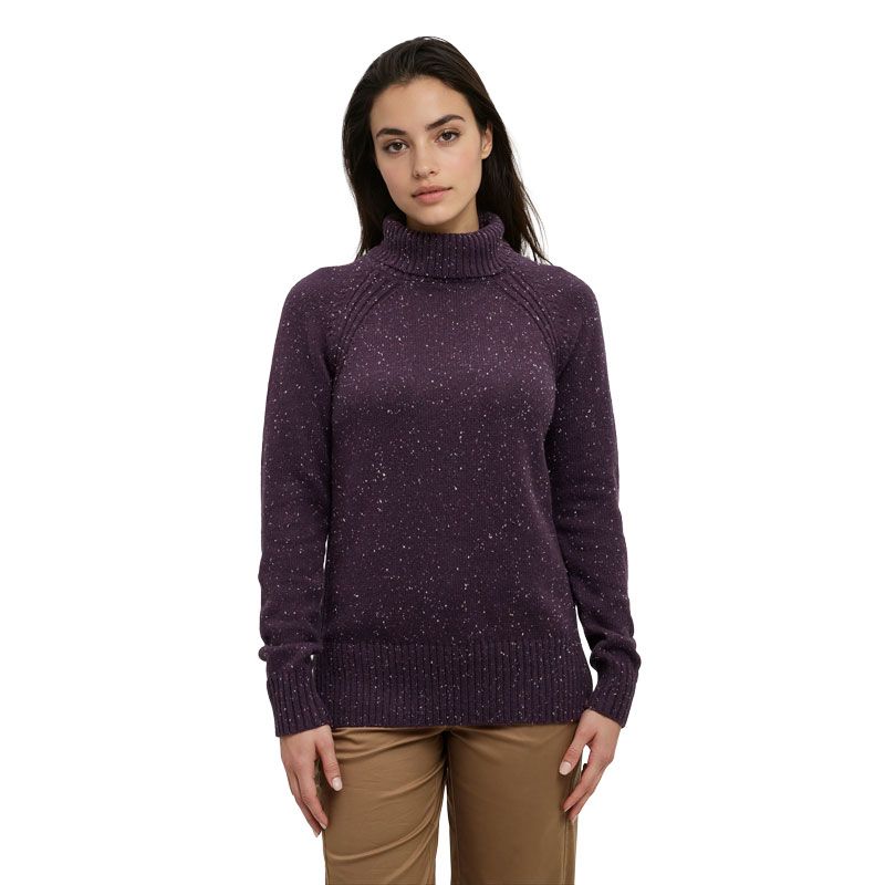 tentree W Spokane Fleck Sweater Plum Royale Fleck tentree W Spokane Fleck Sweater Plum Royale Fleck
