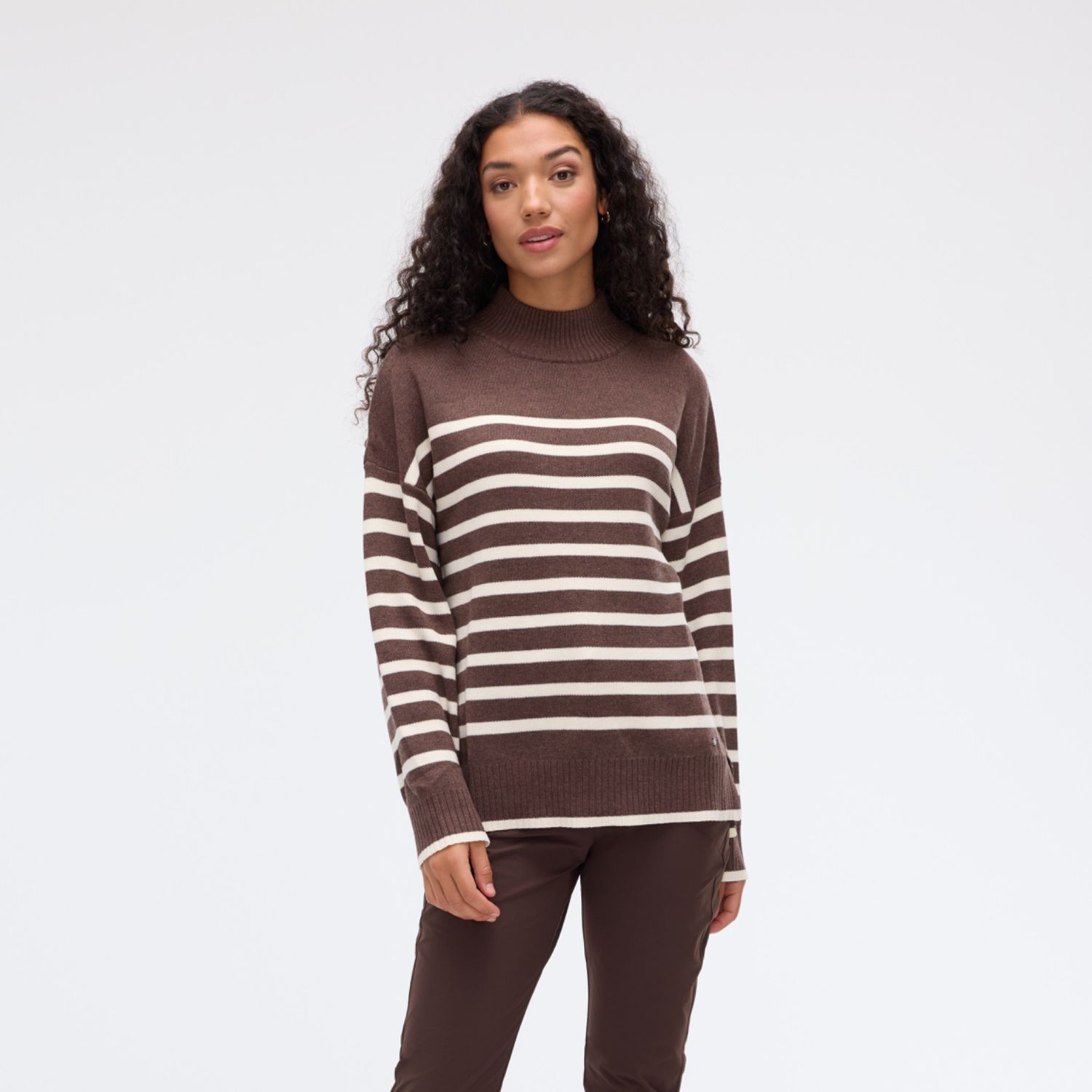 FIG Haley Sweater - Cacao / Pearl FIG Haley Sweater - Cacao / Pearl