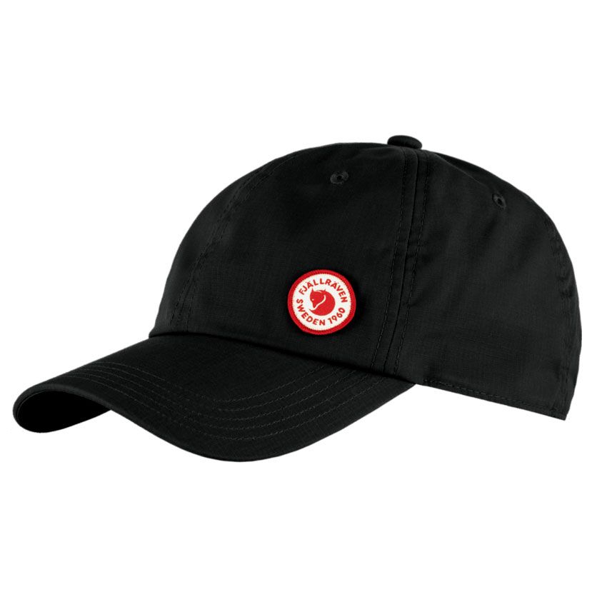 Fjallraven Fjallraven Logo Cap Black Fjallraven Fjallraven Logo Cap Black