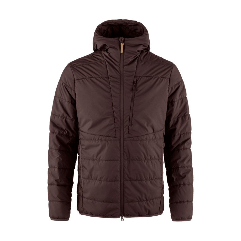 Fjallraven M Keb Padded Hoodie Black Oak