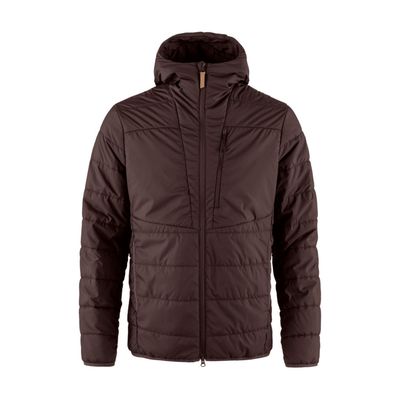 Fjallraven M Keb Padded Hoodie Black Oak Fjallraven M Keb Padded Hoodie Black Oak