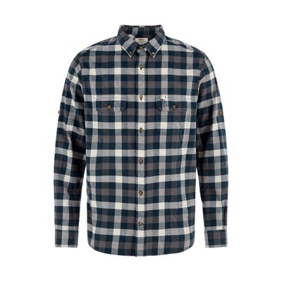 Fjallraven M Skog Relaxed Shirt Navy-Chalk Fjallraven M Skog Relaxed Shirt Navy-Chalk