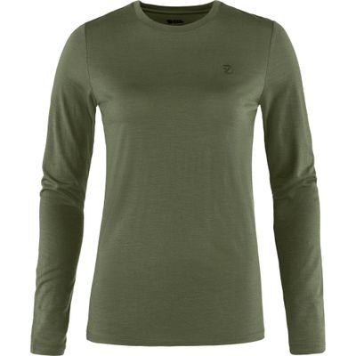 Fjallraven W Abisko Wool LS Laurel Green