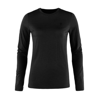 Fjallraven W Abisko Wool LS - Black