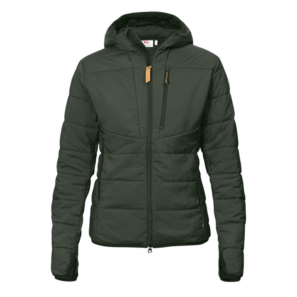 Fjallraven W Keb Padded Hoodie Deep Forest Fjallraven W Keb Padded Hoodie Deep Forest