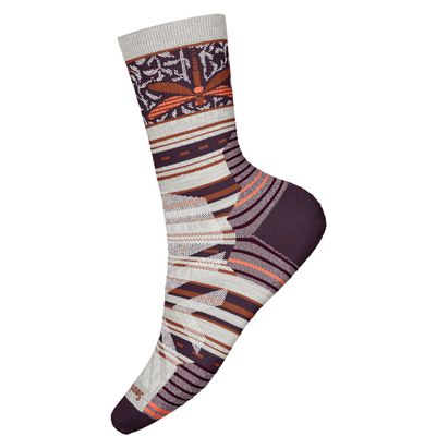 Smartwool W Hike Target Cush Dragon Stitch Mid Crew Ash